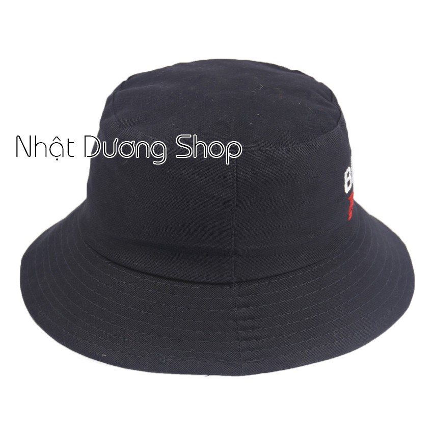 Nón tai bèo vành nhỏ bạn hữu đường xa - Đen