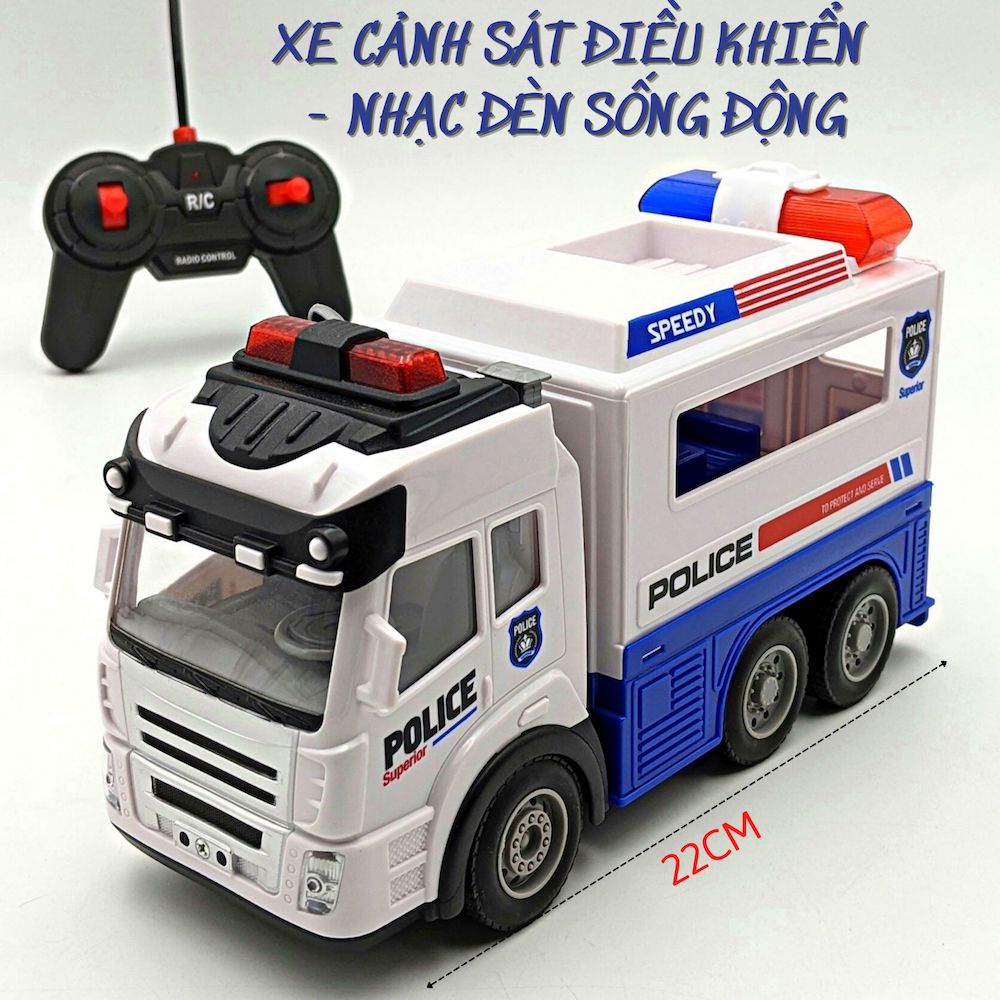 Bô Sưu Tập  Xe Cảnh Sát điều khiển từ xa - Xe cảnh sát Dubai