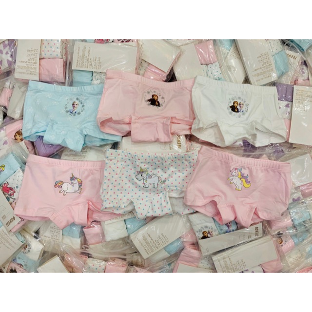 Quần chip Teengo cho bé gái, set 3 cái