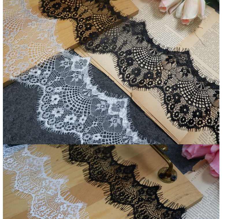 Dải ren chuyên dụng cho viền cổ áo váy rộng 6.5-10cm