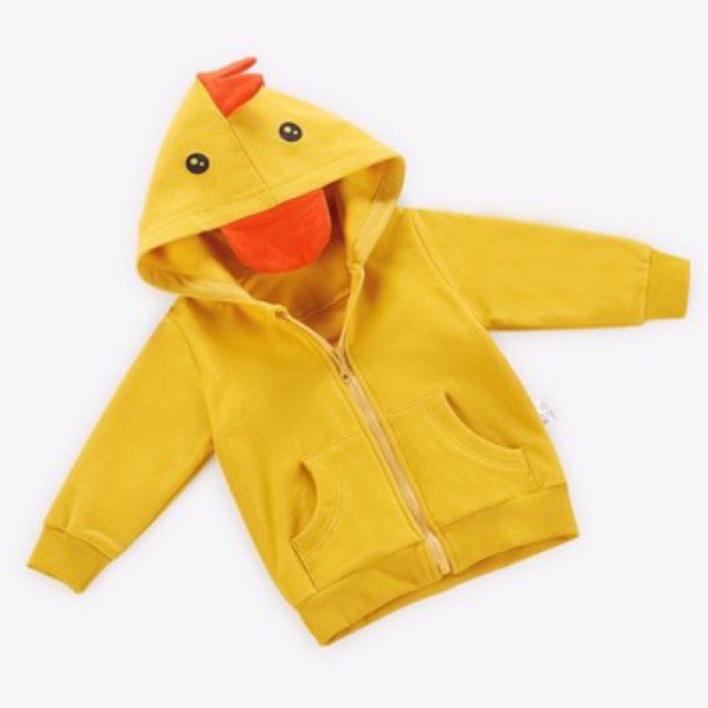 Áo hoodie vịt vàng