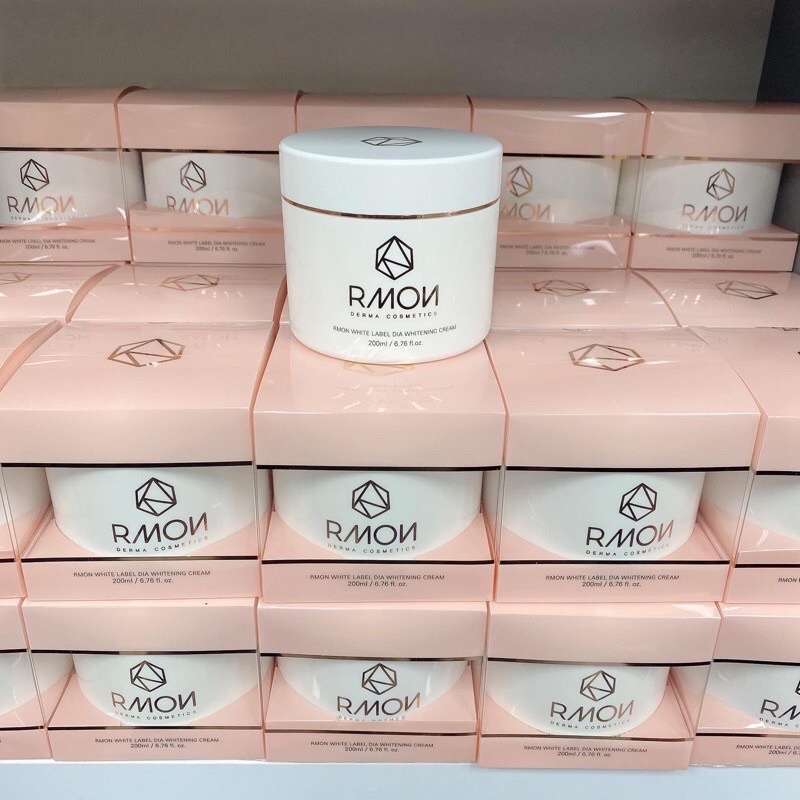 Kem Ủ  TRẮNG Body Tế Bào Gốc Rmon White Label Dia Whitening Cream 200ml của Hàn Quốc
