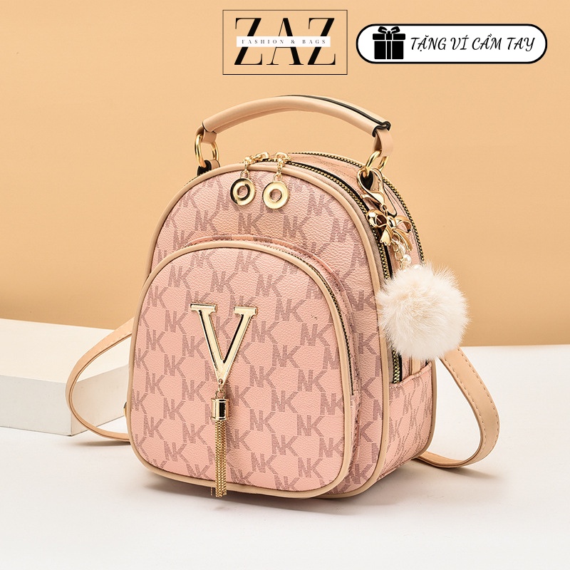 Balo da nữ, balo du lịch, túi xách nữ đeo chéo đi chơi, du lịch ZAZ MH13