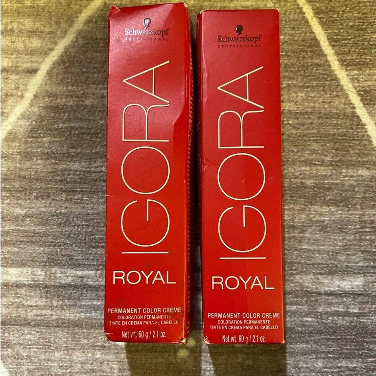 Màu nhuộm tóc cao cấp Schwarzkopf Igora Royal 60ml