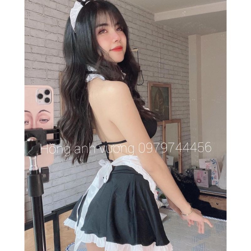 cosplay hầu gái maid sexy gợi cảm