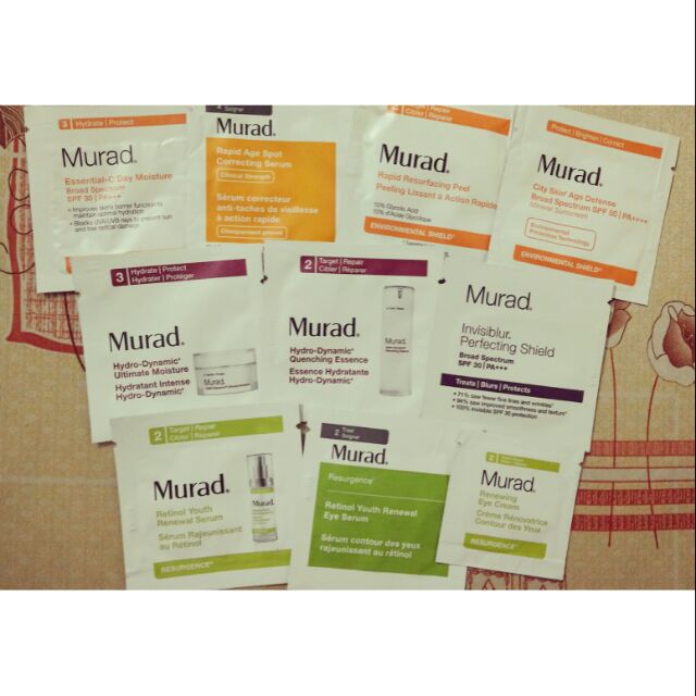 Sample dưỡng da MR các loại