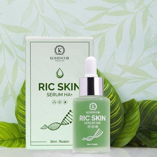 Serum ric skin HA cung cấp dưỡng chất cho da, giúp da trắng sáng mịn màng