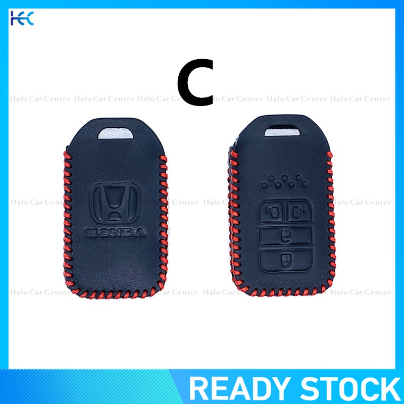 【Ready Stock】100% Genuine Leather Key Cover For Honda City HRV BRV JAZZ CRV ACCORD CIVIC