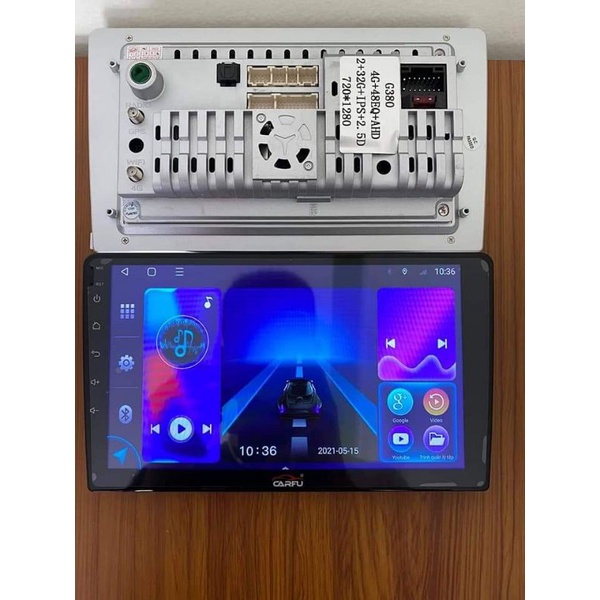 Màn Hình Android CARFU G380 Cắm sim 4G chip 8x full tính năng bản quyền chính hãng