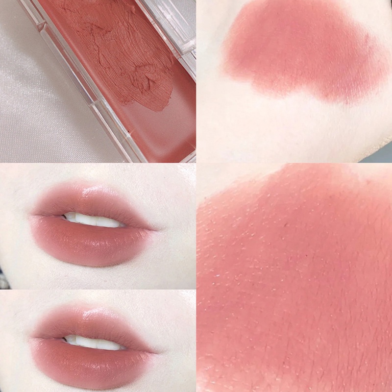 Son Môi 4 Màu Tùy Chọn Chống Nước Lâu Trôi Suốt 24H