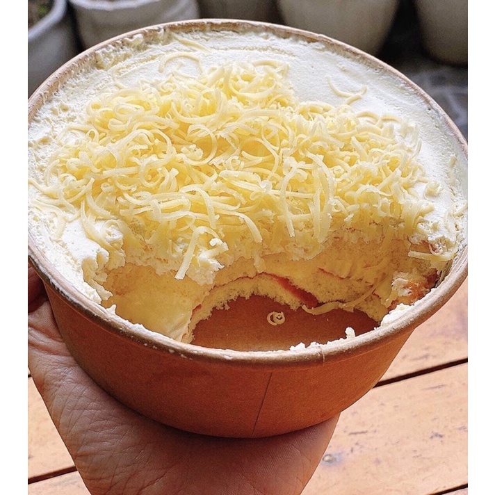 Bánh Phô Mai Tươi - Sốt Phô Mai và Phô Mai Sợi Tươi Ngon