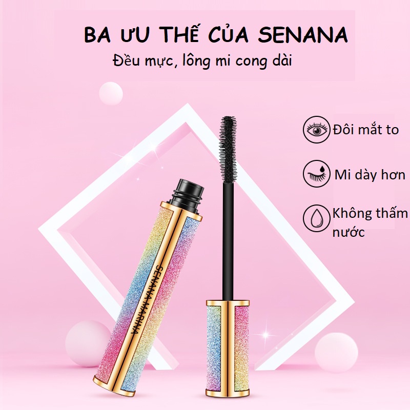 Mascara chuốt mi dài cong chống nhòe chống thấm nước Senana | BigBuy360 - bigbuy360.vn
