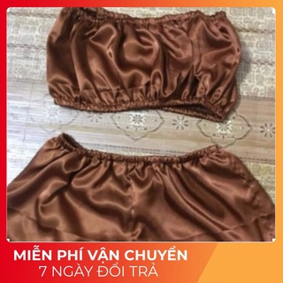 Váy quây bộ quây bộ đồ tắm trắng dùng trong spa thẫm mỹ viện