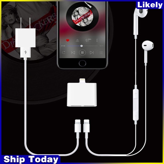 Bộ Chuyển Đổi Âm Thanh Tai Nghe 8 Pin Chuyên Dụng Cho iPhone 7 7 PLUS 8 PLUS