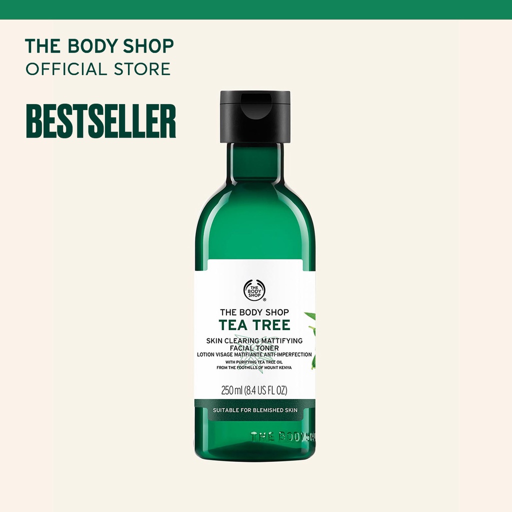 Nước cân bằng cho da mụn The Body Shop Tea Tree Skin Clearing Toner 250ml