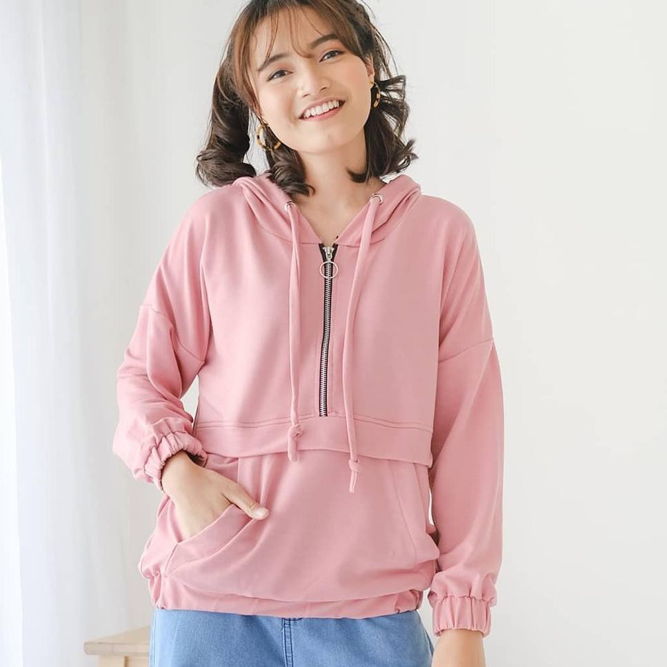 Áo Hoodie Thiết Kế Trẻ Trung Năng Động Hợp Thời Trang Zara