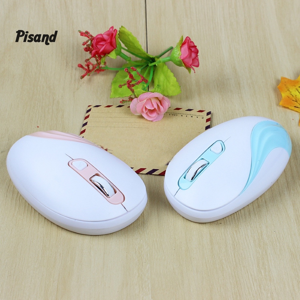 pu G833 Mini Portable 2.4G Wireless Mouse with USB Receiver for Laptop/Computer