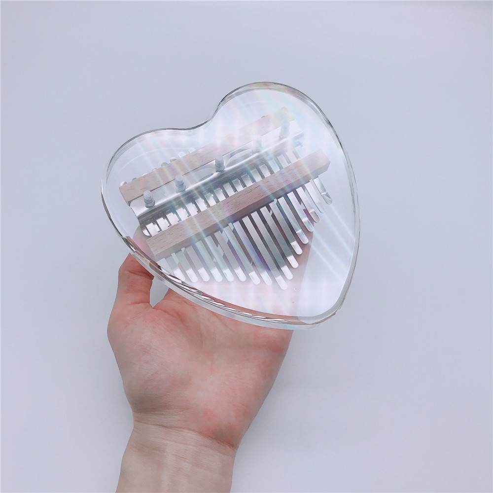 Kalimba Cầu Vồng Rainbow 17 Phím Cao Cấp Chính Hãng - Tặng Hộp Chống Sốc