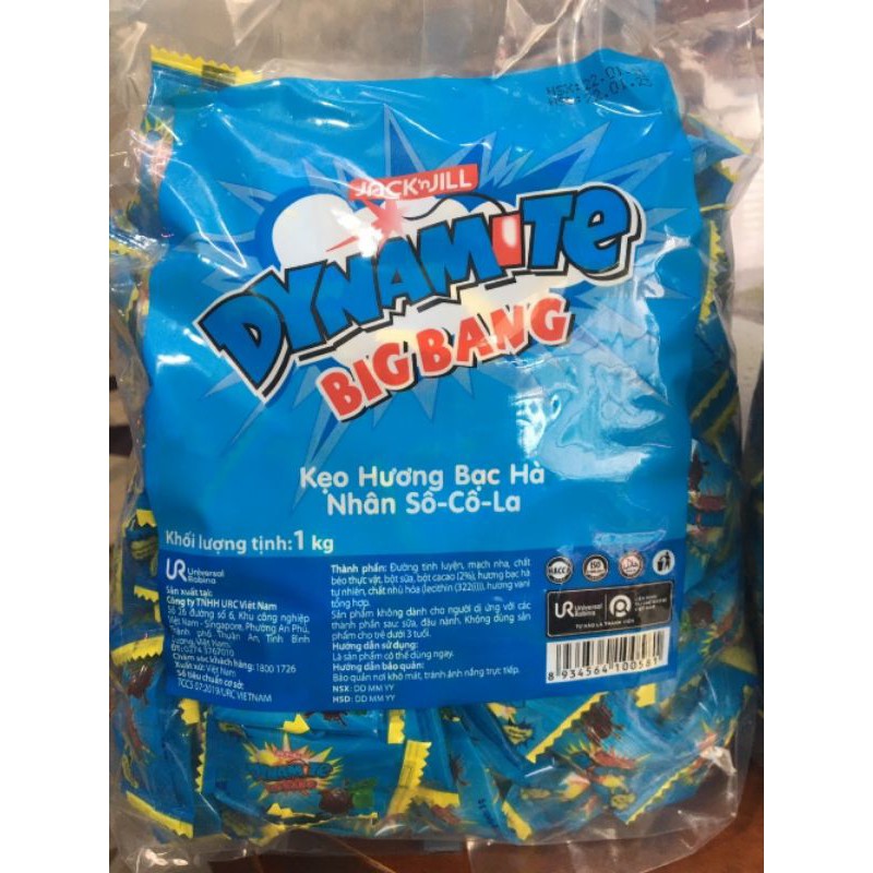 kẹo Dynamite bạc hà , sôcôla gói 1kg