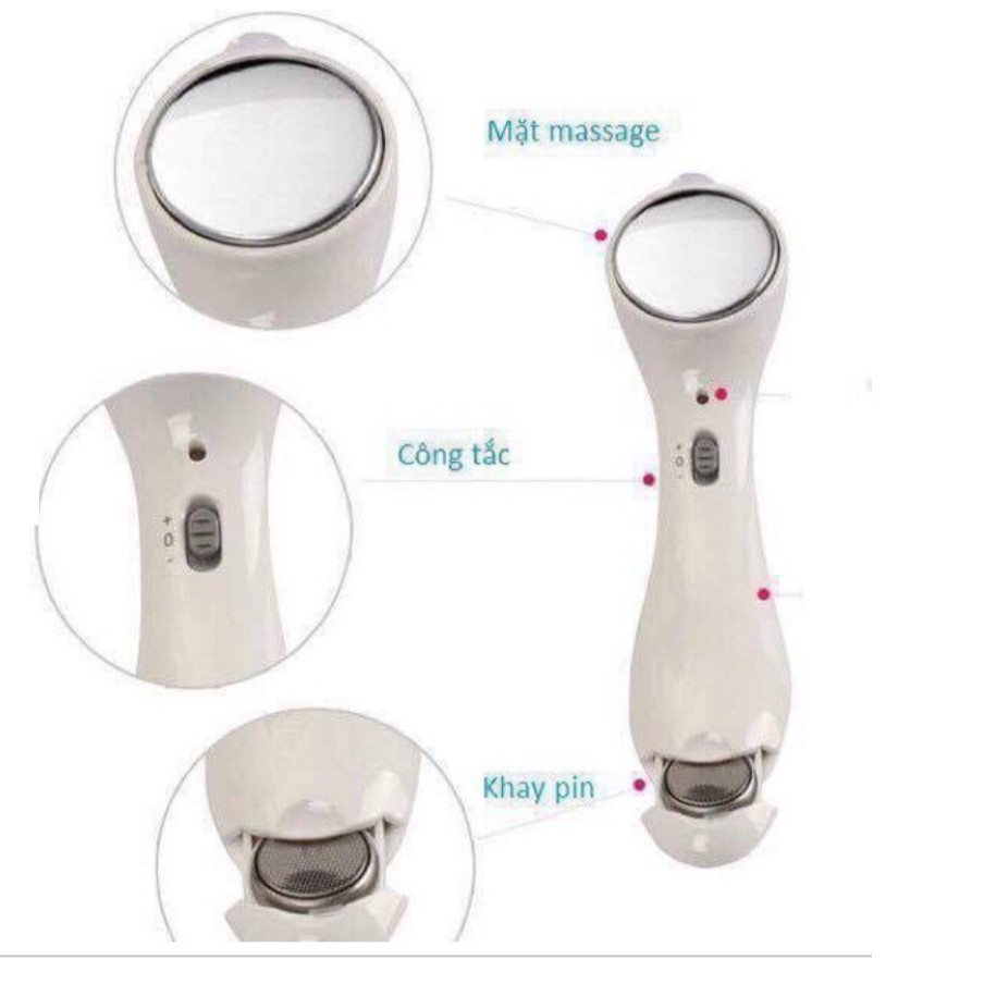 MÁY MASAGE ION Cầm Tay Dưỡng Trắng Da Cao Cấp