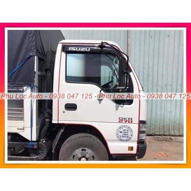 Vè Che Mưa Xe Tải Isuzu QKR 270 230 210 1T9 2T4 2T8 nhựa dày chắc chắn có sẵn keo dán