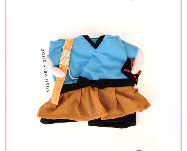 ÁO COSPLAY ĐẠO SĨ CHO CÚN MÈO