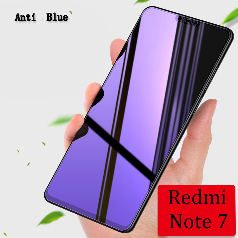 Kính cường lực chống tia UV và ánh sáng xanh bảo vệ màn hình cho Xiaomi Redmi Note 7