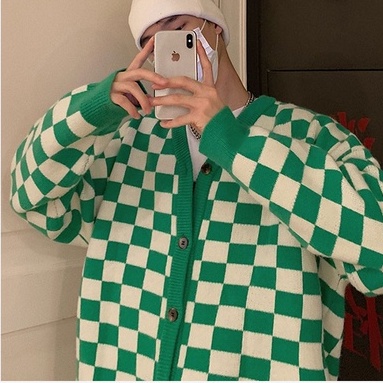 Áo cardigan nam dáng rộng, áo khoác nam chất len mặc ngoài thời trang unisex phong cách Hàn Quốc