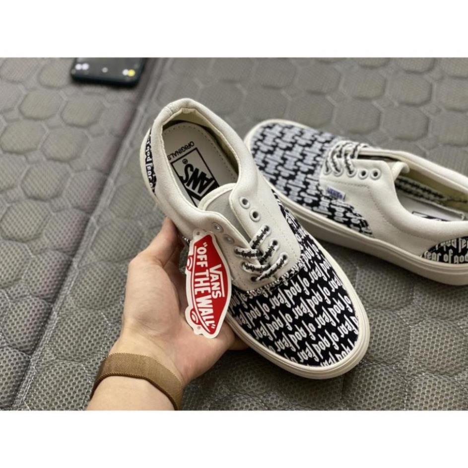GIÀY VANS FOG FEAR OF GOD LÓT GÓT DA TRẮNG NAM NỮ