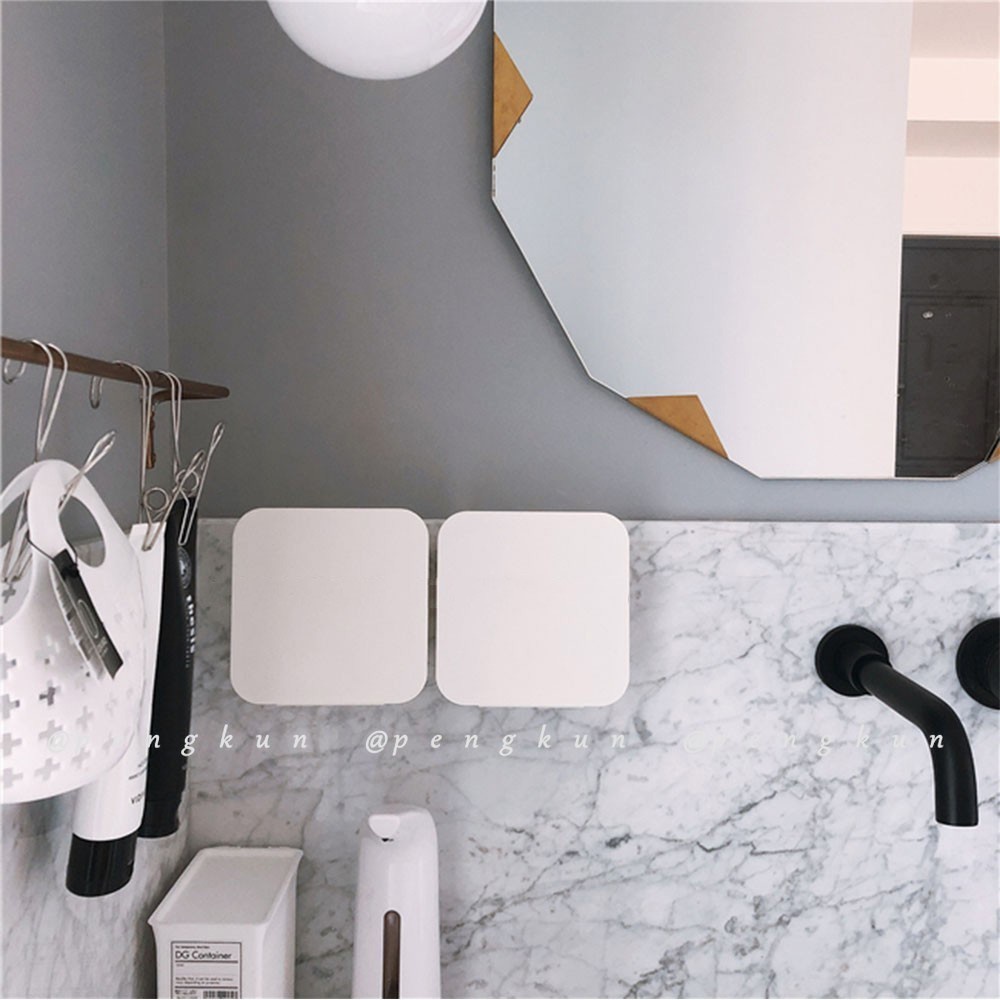 Hộp Đựng Tăm Bông cotton Nắp Lật Chống Bụi Thiết Kế Đơn Giản Đa Năng