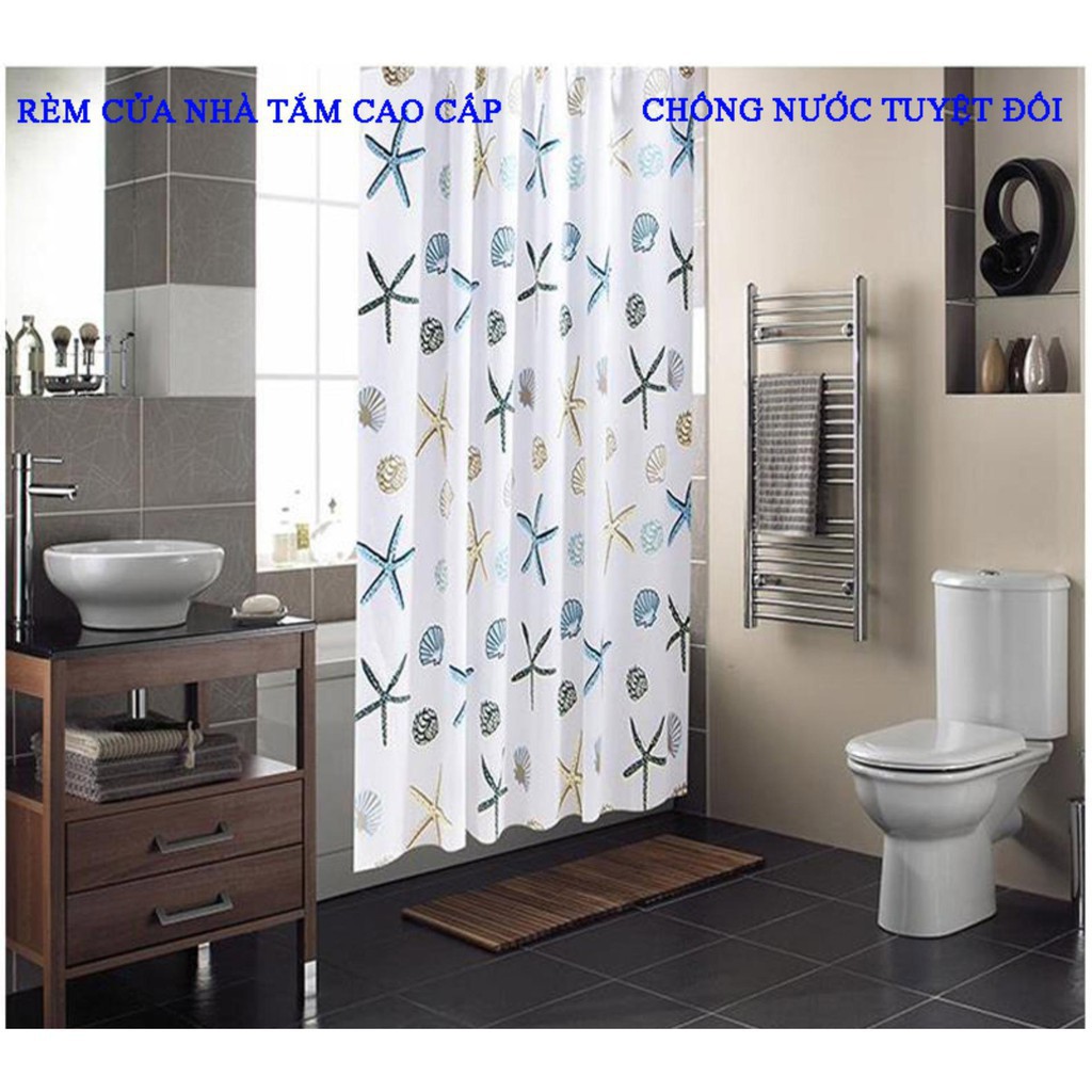 Rèm nhà tắm,Rèm cửa nhà tắm chống nước