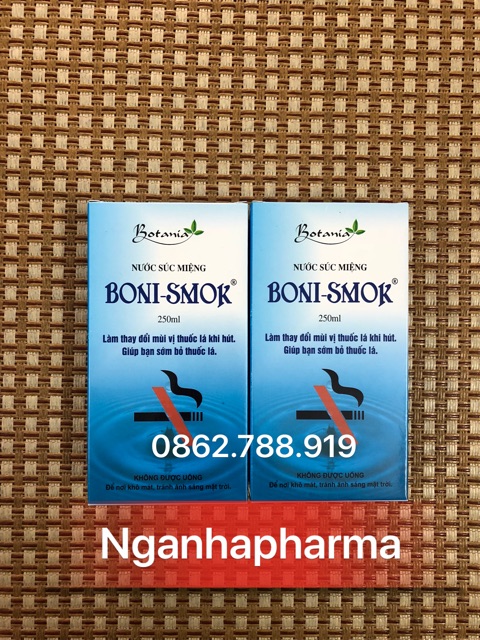 🚭🚭🚭Nước súc miệng Boni-smok