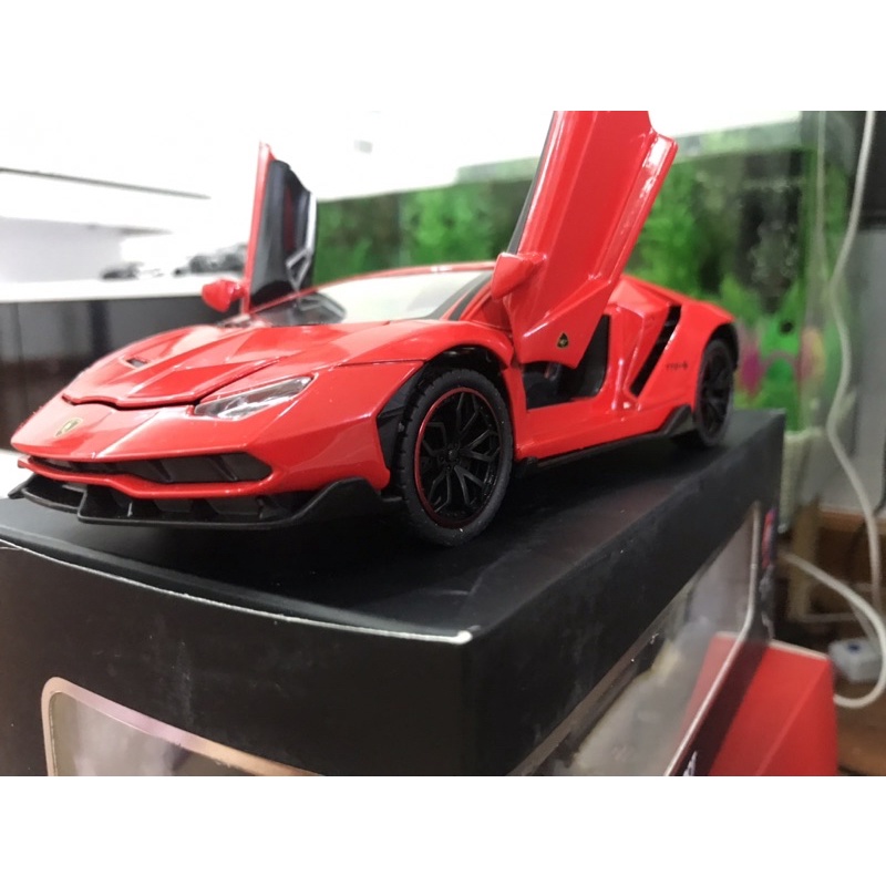 Xe mô hình ô tô Lamborghini Lp770 tỷ lệ 1/24 hãng Chezhi