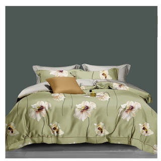 chăn drap Tencel 6 món, mền chăn