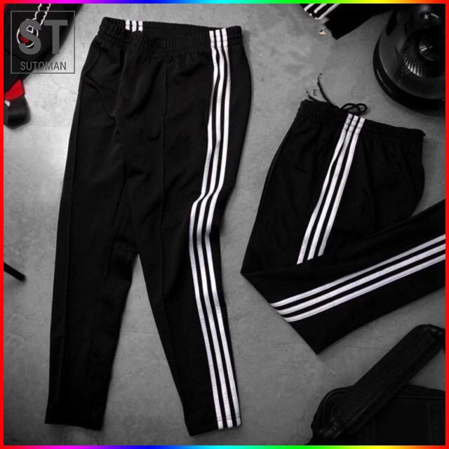 Quần Jogger thể thao không bo 2 sọc CVDP MT286