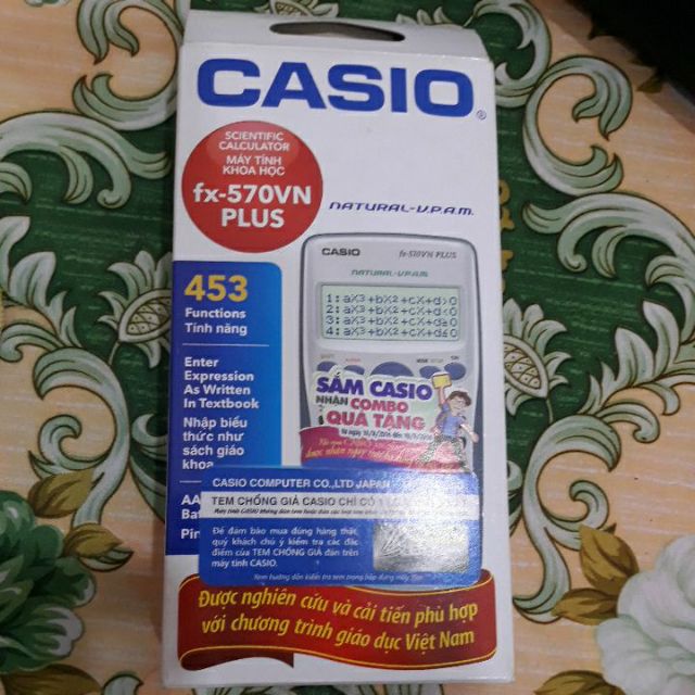 Máy Tính Casio Máy Tính Bỏ Túi