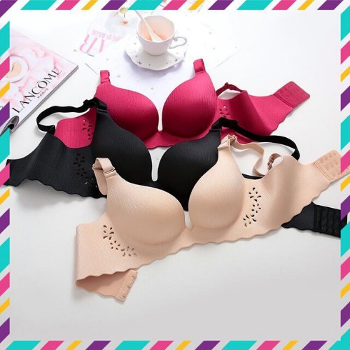 Áo ngực cao su non bàn tay không gọng quả chéo nâng ngực. ms 6819 | BigBuy360 - bigbuy360.vn