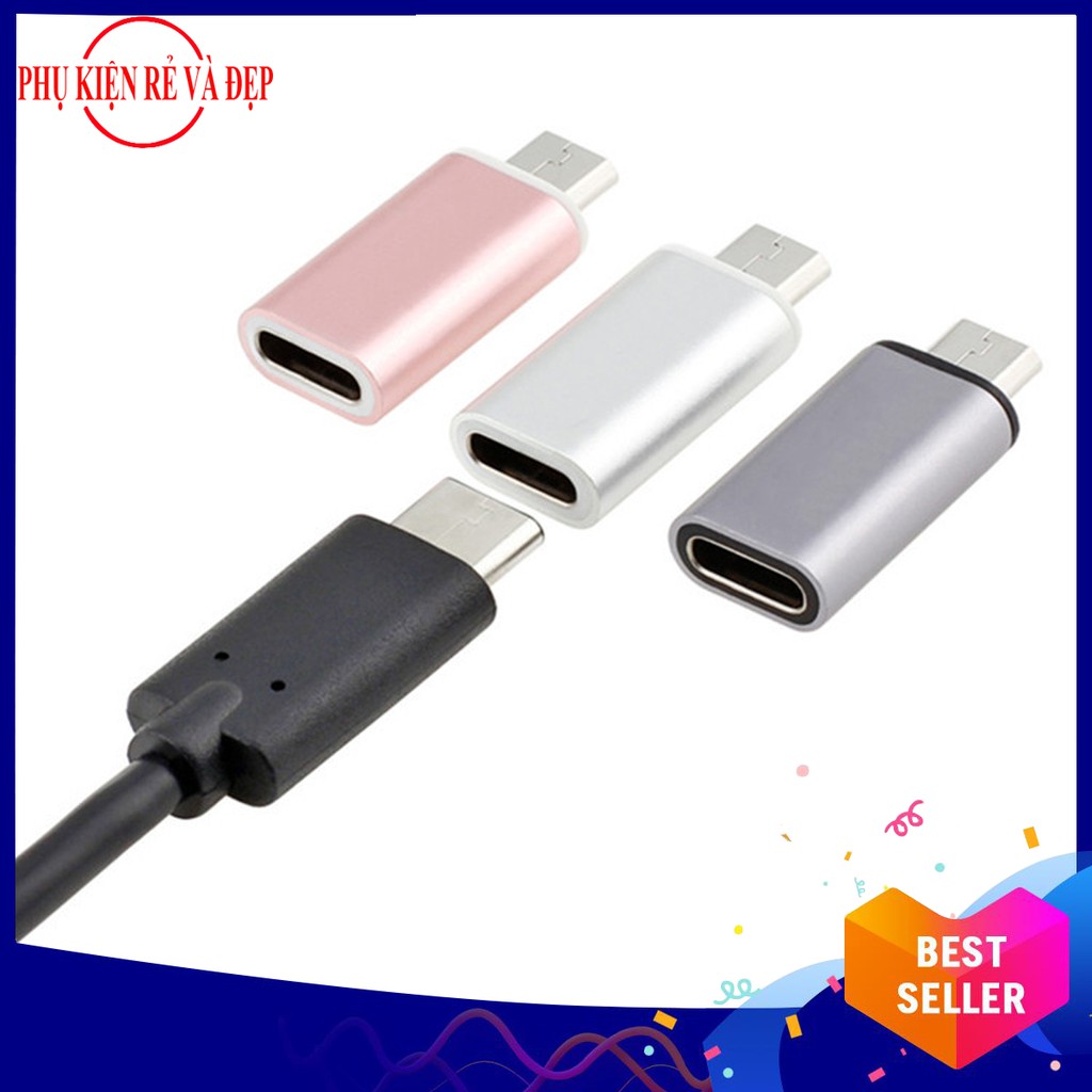 Đầu chuyển đổi sạc và OTG từ Type C sang Micro USB