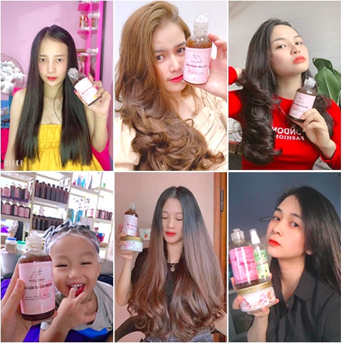 Dầu Gội cho Tóc Rụng, Bạc. Dầu gội thảo dược Hiền Bùi