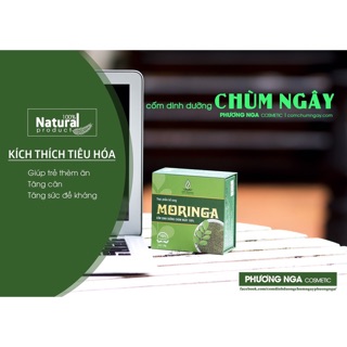 [SẢN PHẨM GIÚP TRẺ HẾT BIẾNG ĂN, TÁO BÓN, HẤP THỤ KÉM] CỐM DINH DƯỠNG CHÙM NGÂY 100% MORINGA