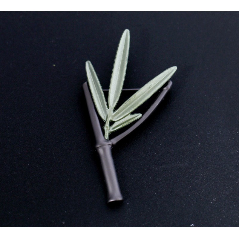 Cài Áo Vest Nam thời trang hình cành trúc GH-199, Lapel Pin cài áo Vest {Phụ kiện Vest Nam – AdamZone}