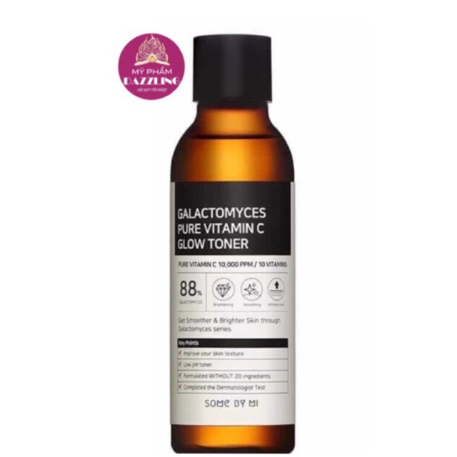 Toner Dưỡng Trắng Da Vitamin C Some By Mi Galactomyces 200ml Chính Hãng