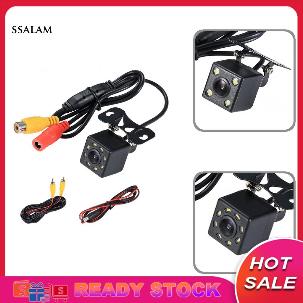 Camera lùi xe hơi 4/8/12 bóng LED hỗ trợ tầm nhìn ban đêm