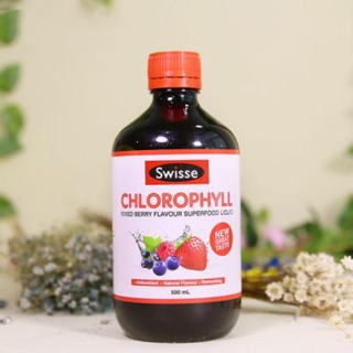 Nước diệp lục Swisse chlorophyll vị trái cây
