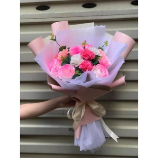 Bó hoa giấy nhún