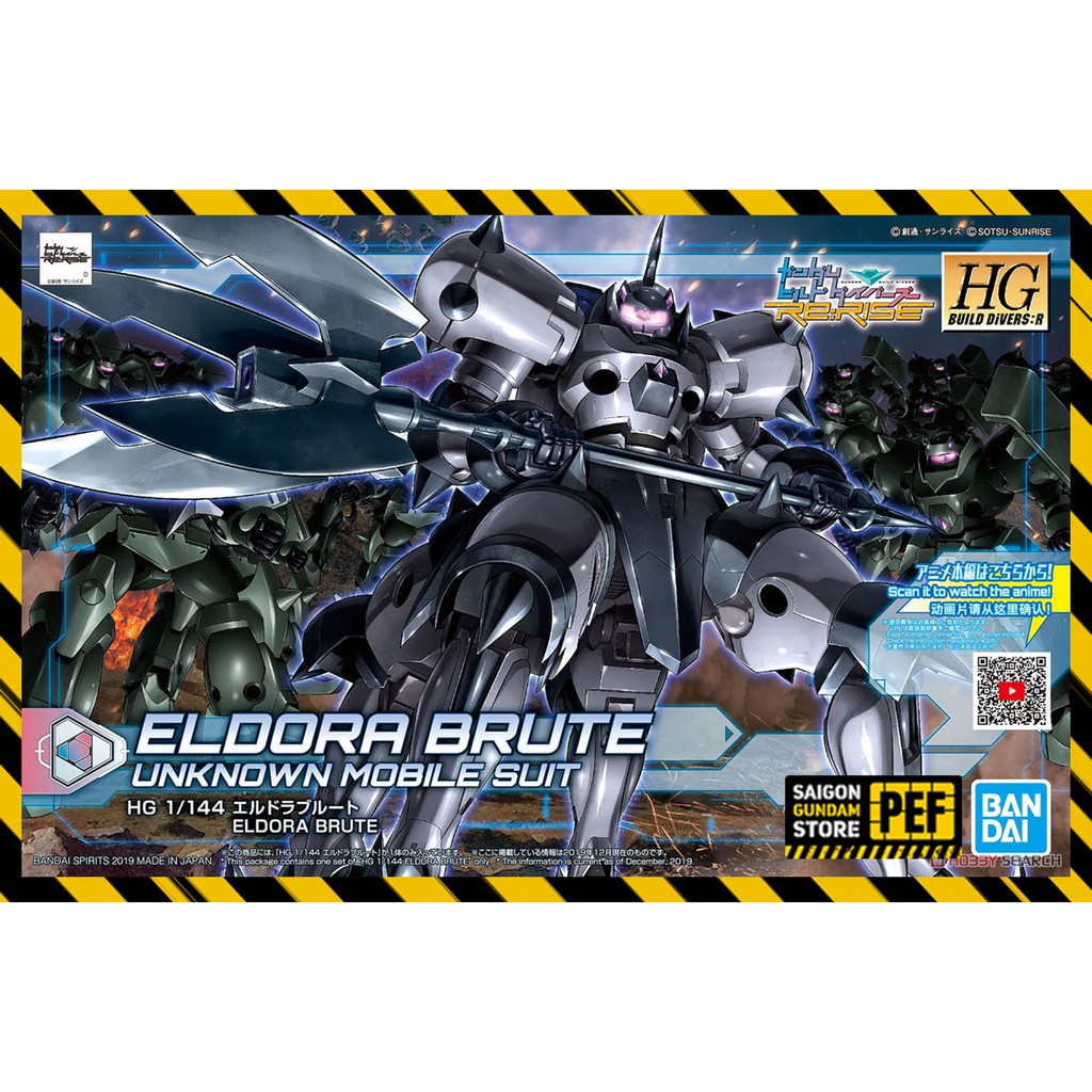 MÔ HÌNH LẮP RÁP GUNDAM BANDAI HGBDR ELDORA BRUTE