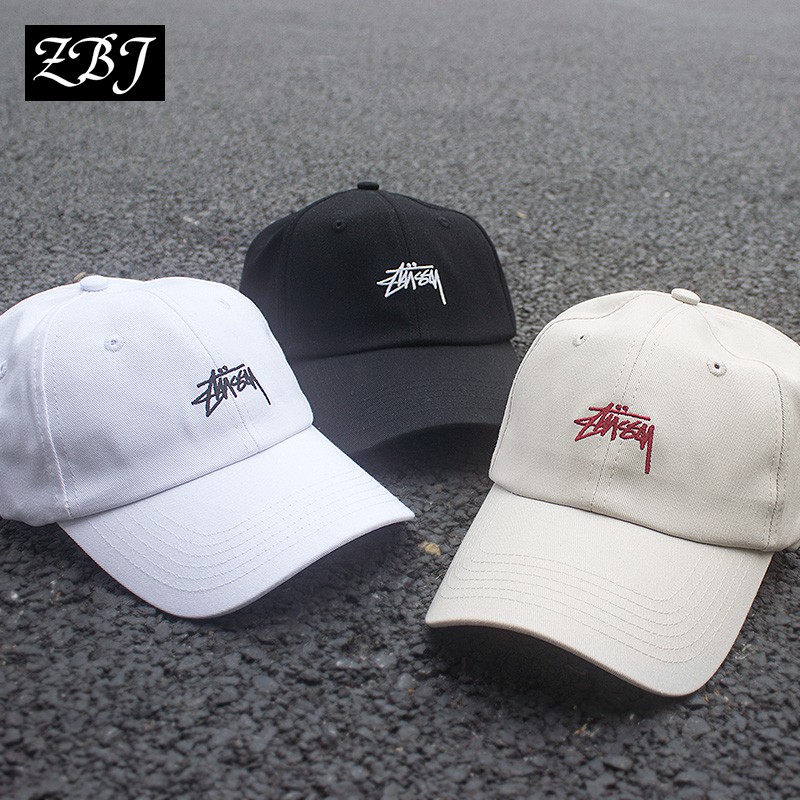 Mũ lưỡi trai Stussy thời trang đường phố âu mỹ cá tính cho nam nữ