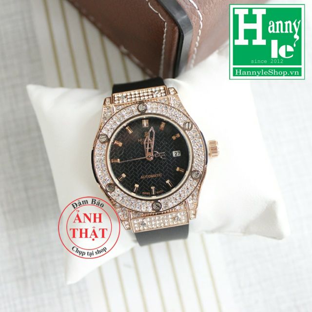 FREE SHIP 99K_ĐỒNG HỒ NỮ THƯƠNG HIỆU HULO DÂY CAO SU HƯƠNG THƠM VANI ĐỘC ĐÁO CrisSHop