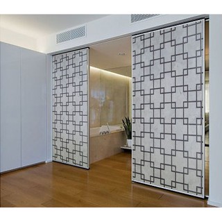 3m Decal dán kiếng/dán kính khổ 45cm  Ô vuông lồng màu nâu siêu bền siêu đẹp