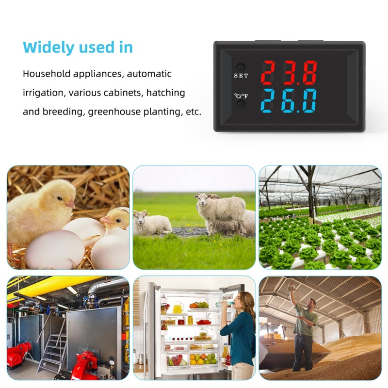 Mô Đun Điều Khiển Nhiệt Độ NTC ABS 48x29x32mm / 2.0x1.1x1